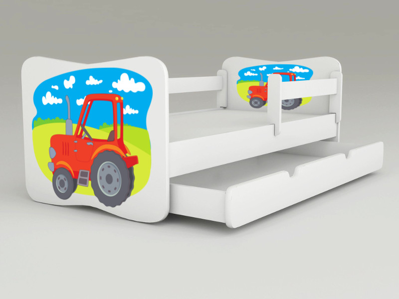 Detsk poste s odnmatenmi bonicami + uflk Tractor